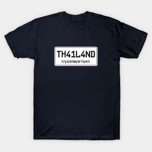 Thailand car plate T-Shirt
